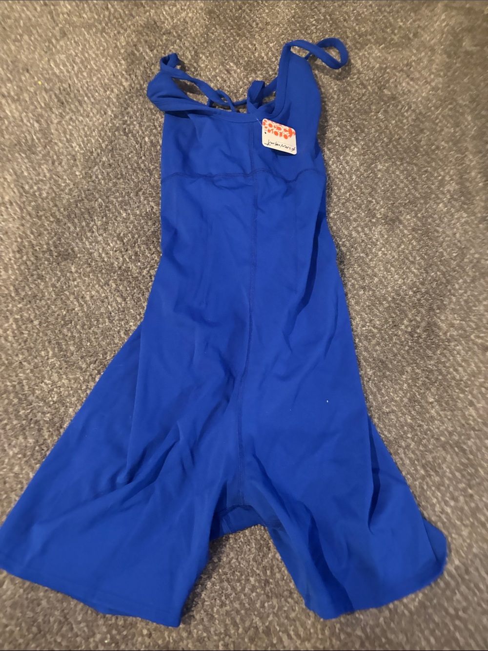 FP Movement by Free People Girls Royal Blue One-Piece Romper